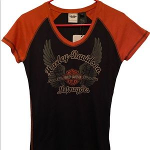 Harley Davidson Iconic V-Neck Tee